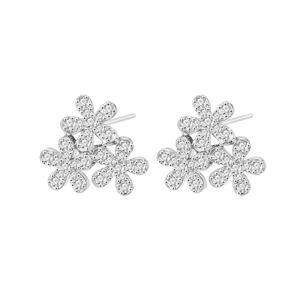 Small flower earrings