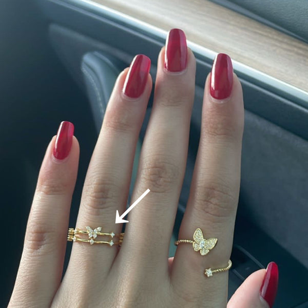 Butterfly ring